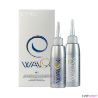 Estel Wavex Набор для химической завивки волос №1 для трудноподдающихся волос фото
