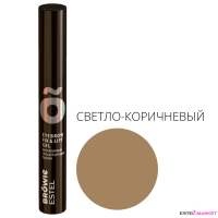 Estel Browie Фиксирующий гель для укладки бровей, тон светло-коричневый фото