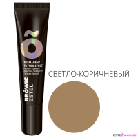 Estel Browie Пигмент прямого действия с эффектом татуажа бровей, тон светло-коричневый фото