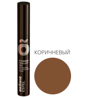 Estel Browie Фиксирующий гель для укладки бровей, тон коричневый фото