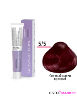 Estel DeLuxe Sensation 5/5 Светлый шатен красный, 60 мл купить Estel DeLuxe Sensation 5/5 Светлый шатен красный, 60 мл фото