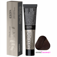 Estel DeLuxe Silver 5/75 Светлый шатен коричнево-красный купить Estel DeLuxe Silver 5/75 Светлый шатен коричнево-красный фото