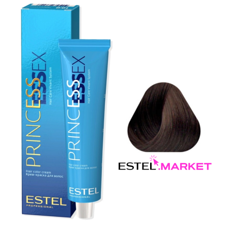 Estel Princess Essex 5/75 Светлый шатен коричнево-красный (Тёмный палисандр) фото