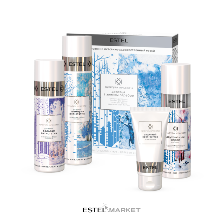 Набор КУЛЬТУРА КРАСОТЫ "Деревья в зимнем серебре" фото