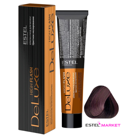 Estel DeLuxe High Flash 66 Фиолетовый интенсивный, 60 мл фото
