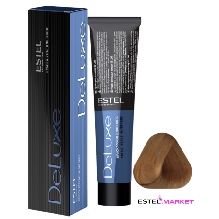 Estel DeLuxe 8/7 Светло-русый коричневый, 60 мл фото