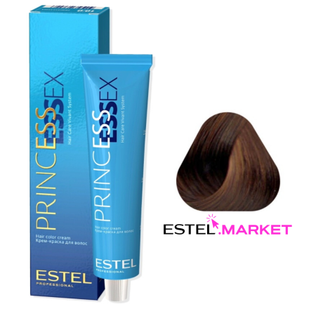 Estel Princess Essex 6/74 Тёмно-русый коричнево-медный (Корица) фото