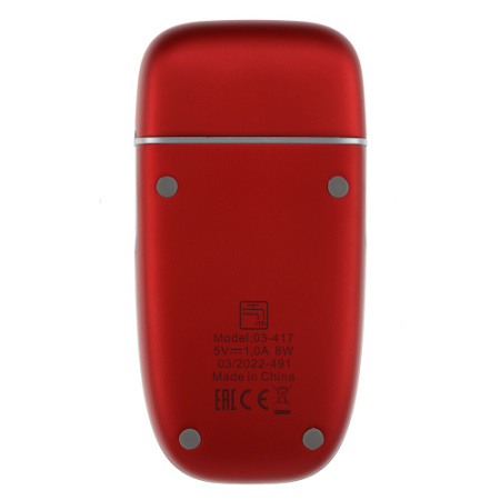 Шейвер для проработки контуров и бороды DEWAL PRO BLADE Red фото