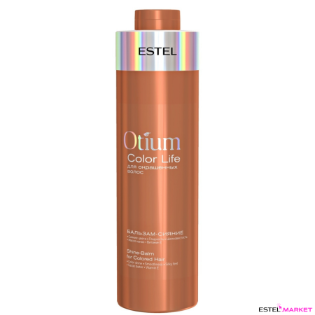 Estel Otium Color Life Бальзам-сияние для окрашенных волос, 1000 мл фото