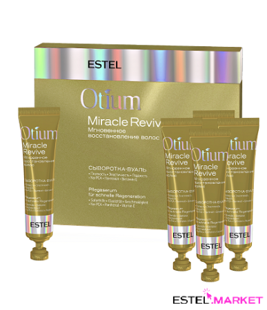 Estel Otium Miracle Revive Сыворотка-вуаль "Мгновенное восстановление", уп.5 шт. по 23 мл фото