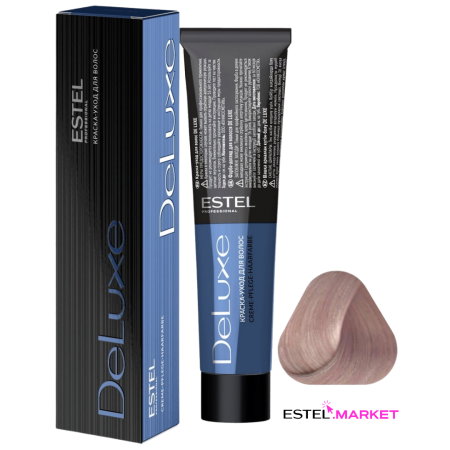 Estel DeLuxe 10/66 Светлый блондин фиолетовый интенсивный, 60 мл фото