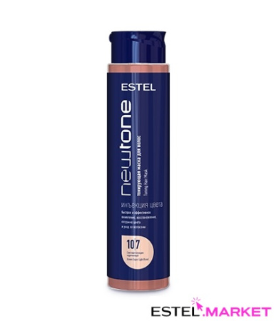 Estel NewTone Тонирующая маска для волос 10/7 Светлый блондин коричневый 400 мл фото