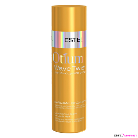 Estel Otium Wave Twist Бальзам-кондиционер для вьющихся волос, 200 мл фото