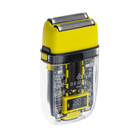 Шейвер для проработки контуров и бороды DEWAL PRO BARBER STYLE NEON YELLOW фото