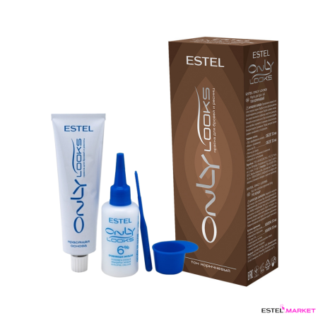Estel Only Looks Краска для ресниц и бровей, тон коричневый (набор) фото