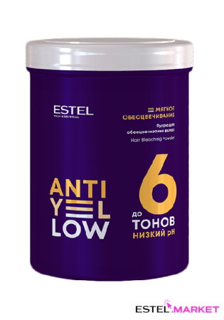 Estel Anti-Yellow Пудра для обесцвечивания волос, 500 г фото