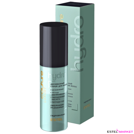 Estel Haute Couture Luxury HydroBalance Двухфазный спрей для волос, 100 мл фото