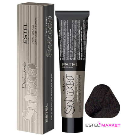 Estel DeLuxe Silver 4/6 Шатен фиолетовый фото