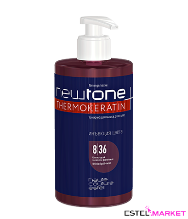 Estel NewTone Тонирующая маска для волос 8/36, 435 мл фото