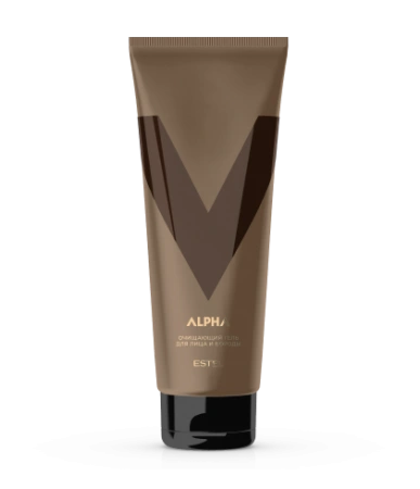 Очищающий гель для лица и бороды ESTEL ALPHA, 150 мл фото