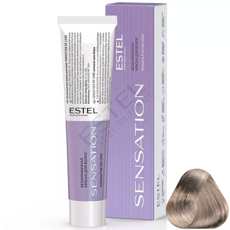 Estel DeLuxe Sensation 8/17 Светло-русый пепельно-коричневый, 60 мл фото