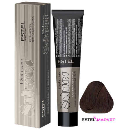 Estel DeLuxe Silver 5/6 Светлый шатен фиолетовый фото