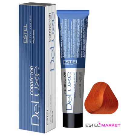 Estel DeLuxe 0/44 Корректор оранжевый, 60 мл фото