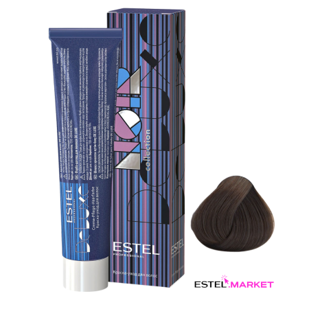 Estel DeLuxe 8/41 Светло-русый медно-пепельный, 60 мл фото