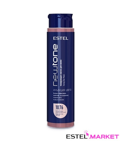 Estel NewTone Тонирующая маска для волос 10/76 Светлый блондин коричнево-золотистый, 400 мл фото