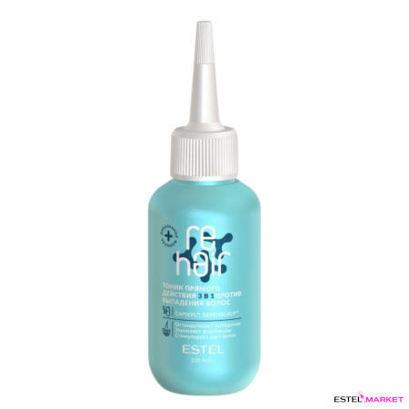 Estel reHair Тоник прямого действия 3 в 1 против выпадения волос, 100 мл фото