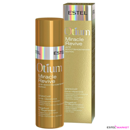 Estel Otium Miracle Revive Эликсир для восстановления волос "Сила кератина", 100 мл фото