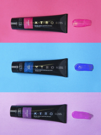 Пигмент прямого действия Estel XTRO Black, тон сиреневый, 100 мл фото