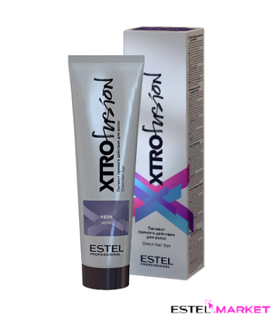 Пигмент прямого действия для волос XTRO Fusion, тон неон, 100 мл фото