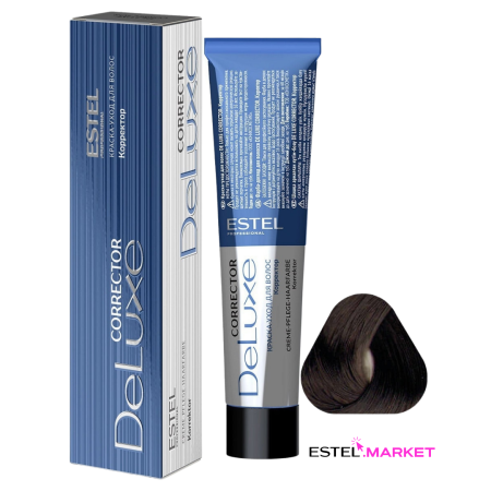 Estel DeLuxe 0/77 Корректор коричневый, 60 мл фото