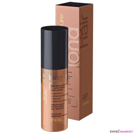 Estel Haute Couture Luxury Long Hair Спрей-уход с кератином для волос, 100 мл фото