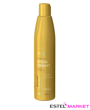 Estel Curex Brilliance Блеск-шампунь для всех типов волос, 300 мл фото