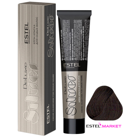 Estel DeLuxe Silver 4/7 Шатен коричневый фото