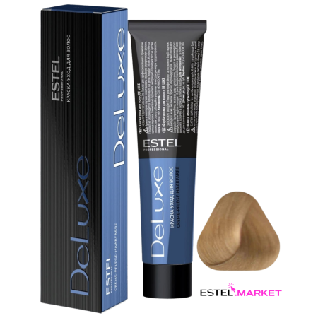 Estel DeLuxe 10/7 Светлый блондин коричневый, 60 мл фото