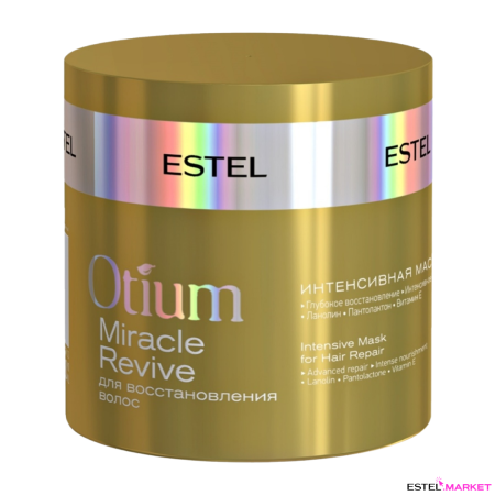 Estel Otium Miracle Revive Интенсивная маска для восстановления волос, 300 мл фото