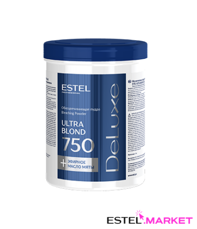 Estel DeLuxe Ultra Blond Обесцвечивающая пудра, 750 гр фото