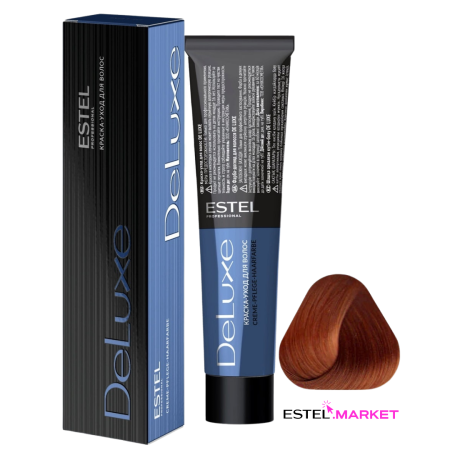 Estel DeLuxe 8/4 Светло-русый медный, 60 мл фото