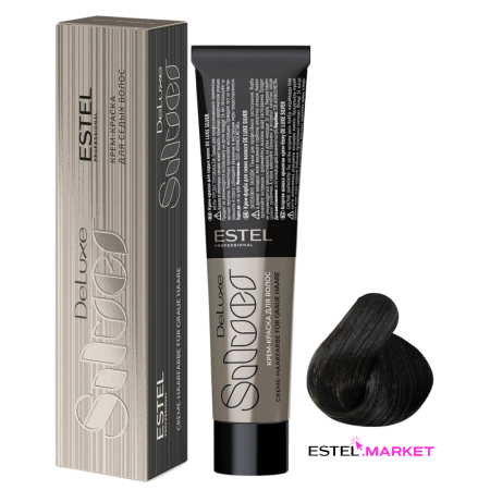 Estel DeLuxe Silver 5/11 Светлый шатен пепельный интенсивный фото