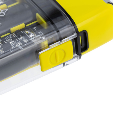 Шейвер для проработки контуров и бороды DEWAL PRO BARBER STYLE NEON YELLOW фото