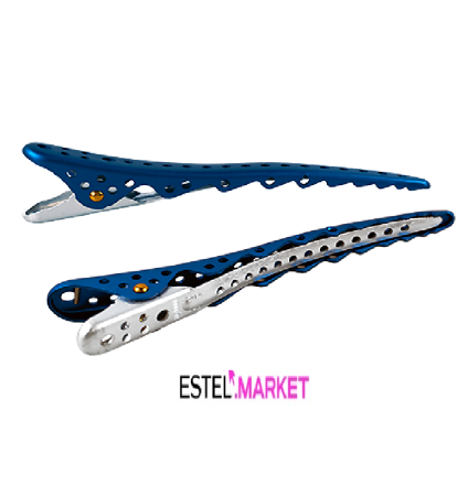 Зажим Shark для волос ESTEL, 2 шт. фото