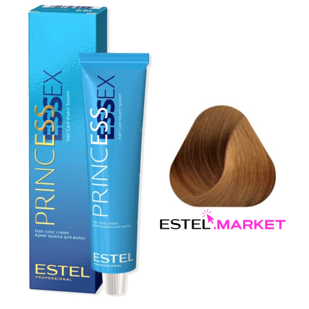 Estel Princess Essex 8/74 Светло-русый коричнево-медный (Карамель) фото