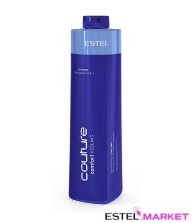 Estel Couture Comfort Peeling Шампунь-пилинг для волос и кожи головы, 1000 мл фото