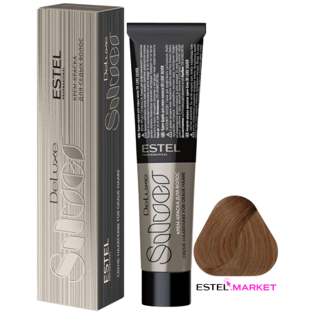 Estel DeLuxe Silver 8/76 Светло-русый коричнево-фиолетовый фото