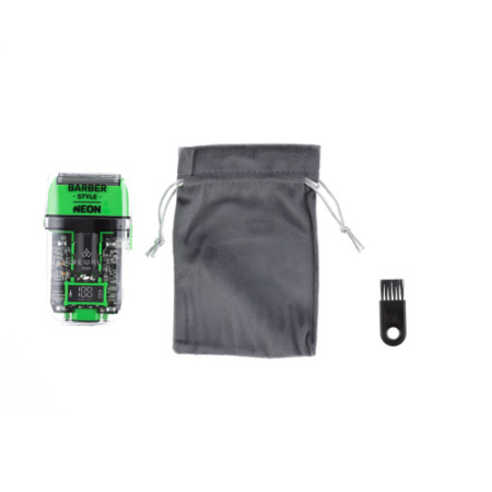 Шейвер для проработки контуров и бороды DEWAL PRO BARBER STYLE NEON GREEN фото