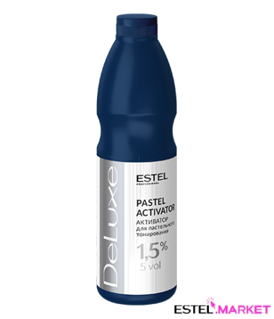 Estel DeLuxe Активатор для пастельного тонирования 1,5%, 1000 мл фото