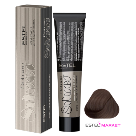 Estel DeLuxe Silver 8/71 Блондин коричнево-пепельный фото